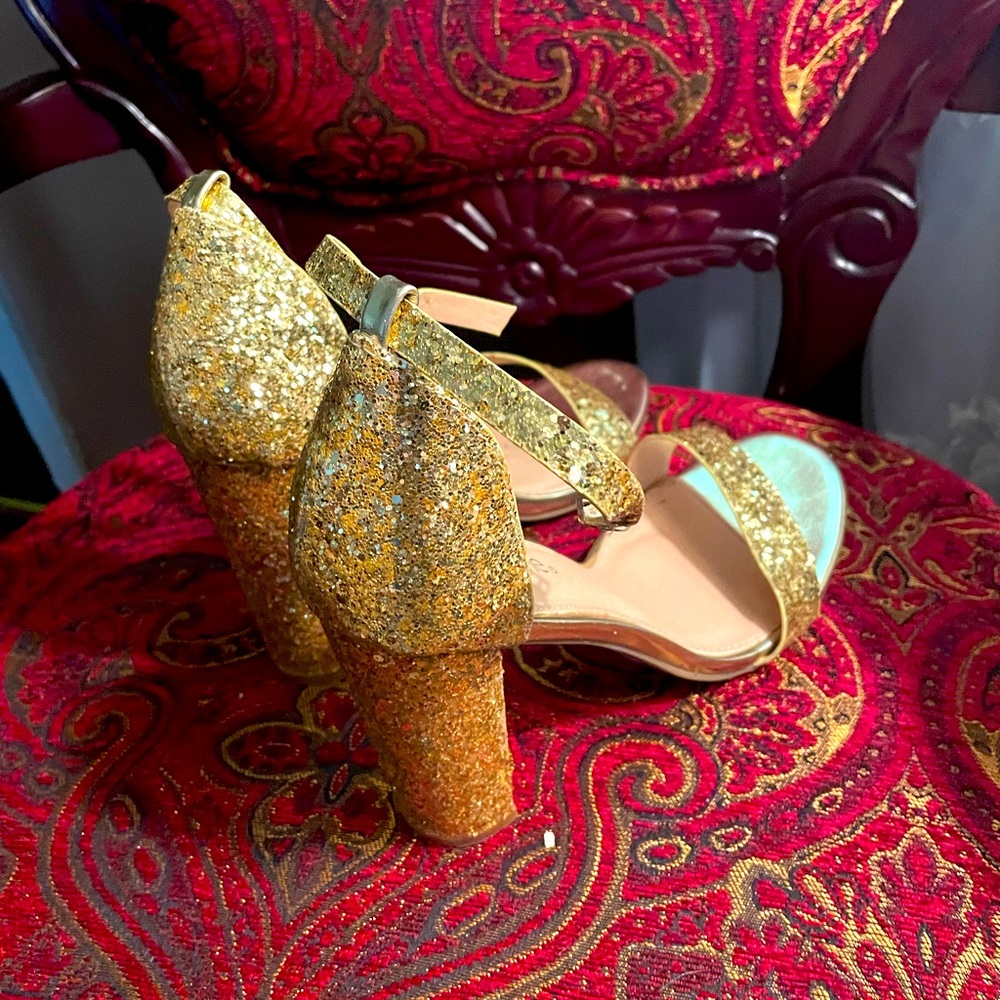 Glitter heels
